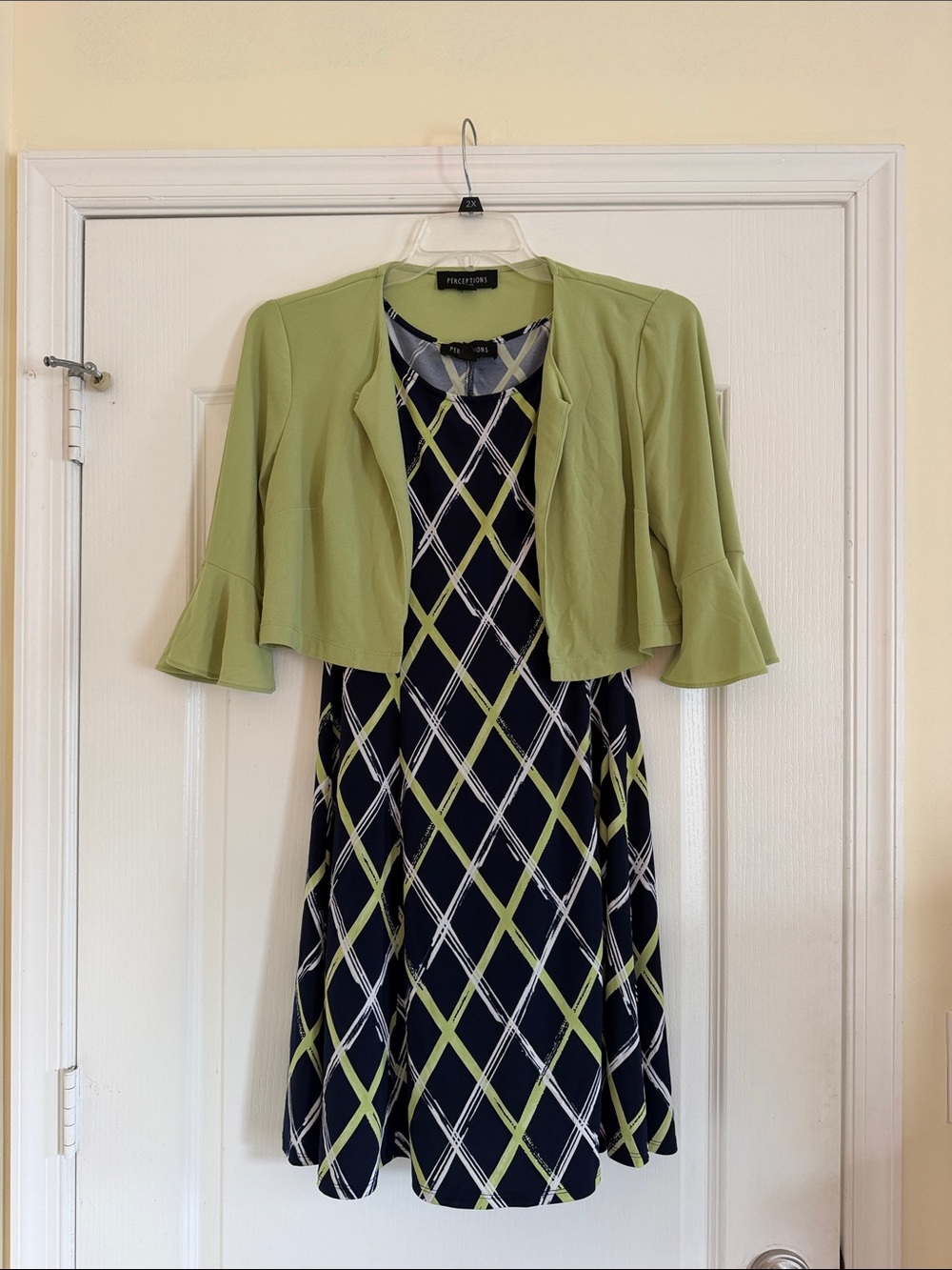 Comfy work dress with coverup